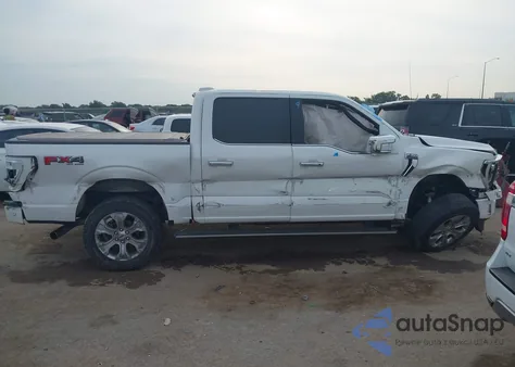 2021 Ford F-150 Platinum из США, поврежденный, VIN 1FTFW1E81MFC87350